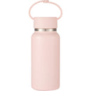 Mini Thor 8oz Vacuum Insulated Bottle with Clip Handle — Pink (PK) — blank front view