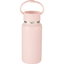 Mini Thor 8oz Vacuum Insulated Bottle with Clip Handle — Pink (PK) — blank front view