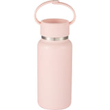 Mini Thor 8oz Vacuum Insulated Bottle with Clip Handle — Pink (PK) — blank front view — 26