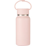 Mini Thor 8oz Vacuum Insulated Bottle with Clip Handle — Pink (PK) — blank front view — 27