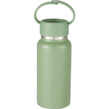 Mini Thor 8oz Vacuum Insulated Bottle with Clip Handle — Sage (SG) — blank back view — 13