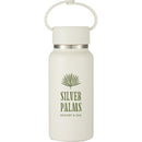 Mini Thor 8oz Vacuum Insulated Bottle with Clip Handle — Tofu (TOFU) — decorated front view
