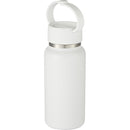Mini Thor 8oz Vacuum Insulated Bottle with Clip Handle — White (WH) — blank left angle