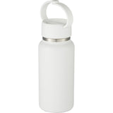 Mini Thor 8oz Vacuum Insulated Bottle with Clip Handle — White (WH) — blank left angle — 8