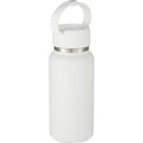 Mini Thor 8oz Vacuum Insulated Bottle with Clip Handle — White (WH) — blank right angle