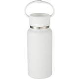 Mini Thor 8oz Vacuum Insulated Bottle with Clip Handle — White (WH) — blank front view — 3
