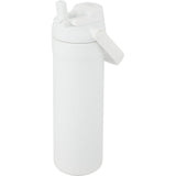 Ranier 25 oz 2-in-1 Vacuum Insulated Bottle — White (WH) — blank left angle — 13
