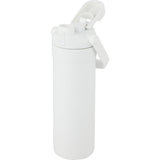 Ranier 25 oz 2-in-1 Vacuum Insulated Bottle — White (WH) — blank back view — 10