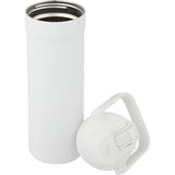Ranier 25 oz 2-in-1 Vacuum Insulated Bottle — White (WH) — blank detail view — 8