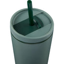 Santino 16 oz Recycled Tumbler with Dual Function Lid — Sage (SG) — blank detail view
