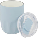 Olla 10 oz Vacuum Coffee Cup with Ceramic Liner — Light Blue (LBL) — blank detail view