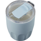 Olla 10 oz Vacuum Coffee Cup with Ceramic Liner — Light Blue (LBL) — blank detail view — 6