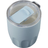 Olla 10 oz Vacuum Coffee Cup with Ceramic Liner — Light Blue (LBL) — blank detail view — 5