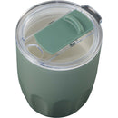Olla 10 oz Vacuum Coffee Cup with Ceramic Liner — Sage (SG) — blank detail view