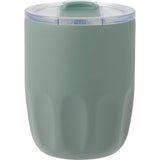 Olla 10 oz Vacuum Coffee Cup with Ceramic Liner — Sage (SG) — blank front view — 66