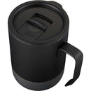 Alexander 14 oz Vacuum Tumbler with Slider Lid — Black (BK) — blank detail view