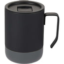 Alexander 14 oz Vacuum Tumbler with Slider Lid — Black (BK) — blank front view