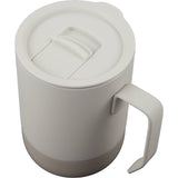 Alexander 14 oz Vacuum Tumbler with Slider Lid — Cream (CR) — blank detail view — 15