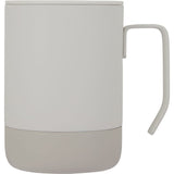 Alexander 14 oz Vacuum Tumbler with Slider Lid — Cream (CR) — blank front view — 13