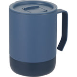 Alexander 14 oz Vacuum Tumbler with Slider Lid — Midnight Blue — blank right angle — 27