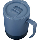 Alexander 14 oz Vacuum Tumbler with Slider Lid — Midnight Blue — blank detail view — 23