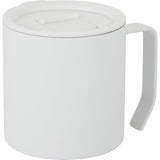 Alexander 14 oz Vacuum Tumbler with Slider Lid — White (WH) — blank right angle — 9