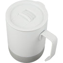 Alexander 14 oz Vacuum Tumbler with Slider Lid — White (WH) — blank detail view