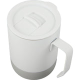 Alexander 14 oz Vacuum Tumbler with Slider Lid — White (WH) — blank detail view — 6