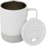Alexander 14 oz Vacuum Tumbler with Slider Lid — White (WH) — blank detail view — 7