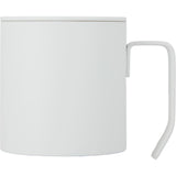 Alexander 14 oz Vacuum Tumbler with Slider Lid — White (WH) — blank front view — 4
