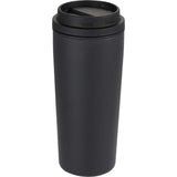 Nelson 20 oz Copper Vacuum Tumbler with Swivel Lid — Black (BK) — blank left angle — 37