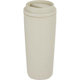 Nelson 20 oz Copper Vacuum Tumbler with Swivel Lid — Tan (TN) — blank left angle — 28
