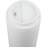 Nelson 20 oz Copper Vacuum Tumbler with Swivel Lid — White (WH) — blank detail view — 6
