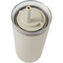 Nina 18 oz Leakproof Twist & Lock Vacuum Tumbler with Straw — Taupe (TP) — blank detail view
