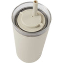 Nina 18 oz Leakproof Twist & Lock Vacuum Tumbler with Straw — Taupe (TP) — blank detail view