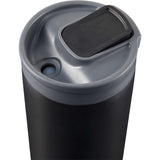 Joshua 17 oz Recycled Insulated Travel Tumbler — Black (BK) — blank product view — 28