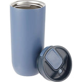 Joshua 17 oz Recycled Insulated Travel Tumbler — Blue (BL) — blank detail view — 14