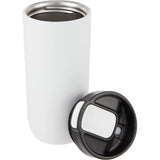 Joshua 17 oz Recycled Insulated Travel Tumbler — White (WH) — blank detail view — 6