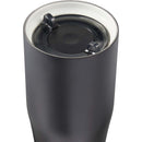 Patti 20 oz Ceramic-Lined Vacuum Tumbler with 360 Lid — Black (BK) — blank detail view