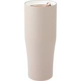 Patti 20 oz Ceramic-Lined Vacuum Tumbler with 360 Lid — Latte (LAT) — blank right angle — 36