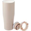 Patti 20 oz Ceramic-Lined Vacuum Tumbler with 360 Lid — Latte (LAT) — blank detail view