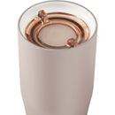 Patti 20 oz Ceramic-Lined Vacuum Tumbler with 360 Lid — Latte (LAT) — blank detail view