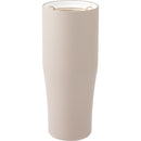 Patti 20 oz Ceramic-Lined Vacuum Tumbler with 360 Lid — Latte (LAT) — blank front view