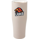 Patti 20 oz Ceramic-Lined Vacuum Tumbler with 360 Lid — Latte (LAT) — decorated front view — 29