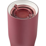 Patti 20 oz Ceramic-Lined Vacuum Tumbler with 360 Lid — Maroon (MR) — blank detail view — 23