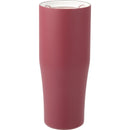Patti 20 oz Ceramic-Lined Vacuum Tumbler with 360 Lid — Maroon (MR) — blank front view