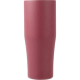Patti 20 oz Ceramic-Lined Vacuum Tumbler with 360 Lid — Maroon (MR) — blank front view — 22