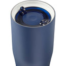 Patti 20 oz Ceramic-Lined Vacuum Tumbler with 360 Lid — Navy (NY) — blank detail view