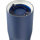 Patti 20 oz Ceramic-Lined Vacuum Tumbler with 360 Lid — Navy (NY) — blank detail view