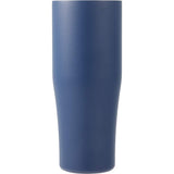 Patti 20 oz Ceramic-Lined Vacuum Tumbler with 360 Lid — Navy (NY) — blank front view — 13